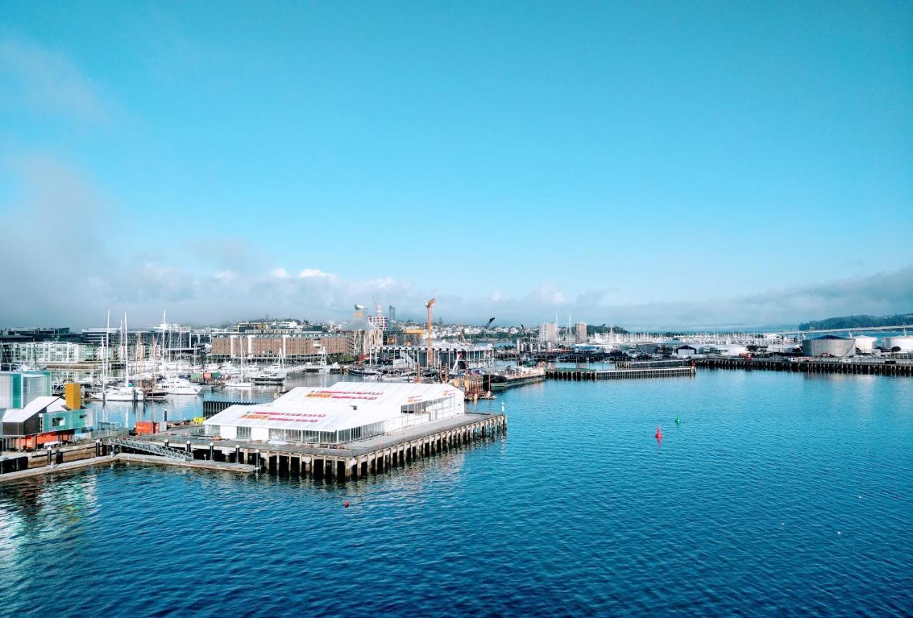 Qv Waterfront Apt With Ac Wifi And Parking Auckland Eksteriør billede