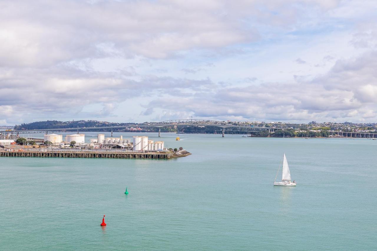 Qv Waterfront Apt With Ac Wifi And Parking Auckland Eksteriør billede