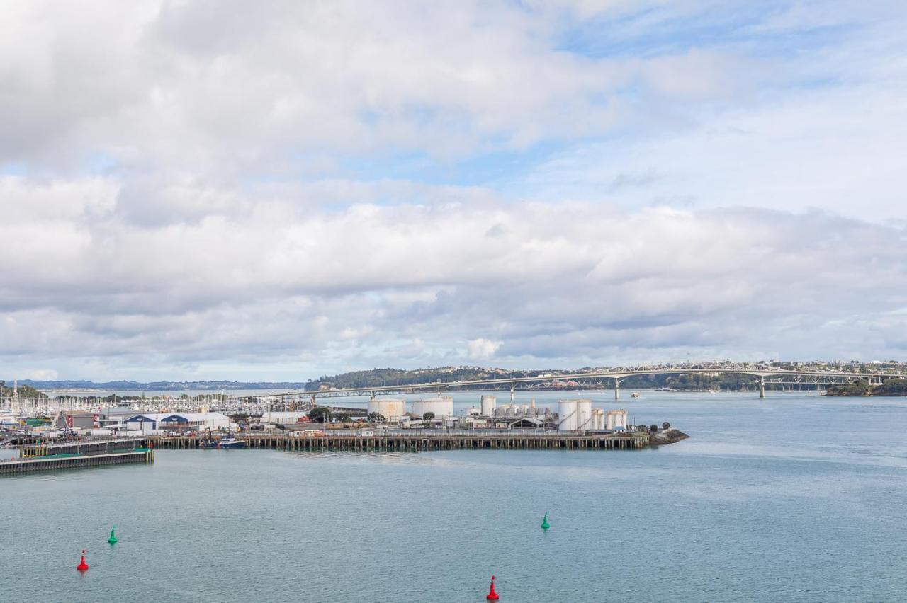 Qv Waterfront Apt With Ac Wifi And Parking Auckland Eksteriør billede